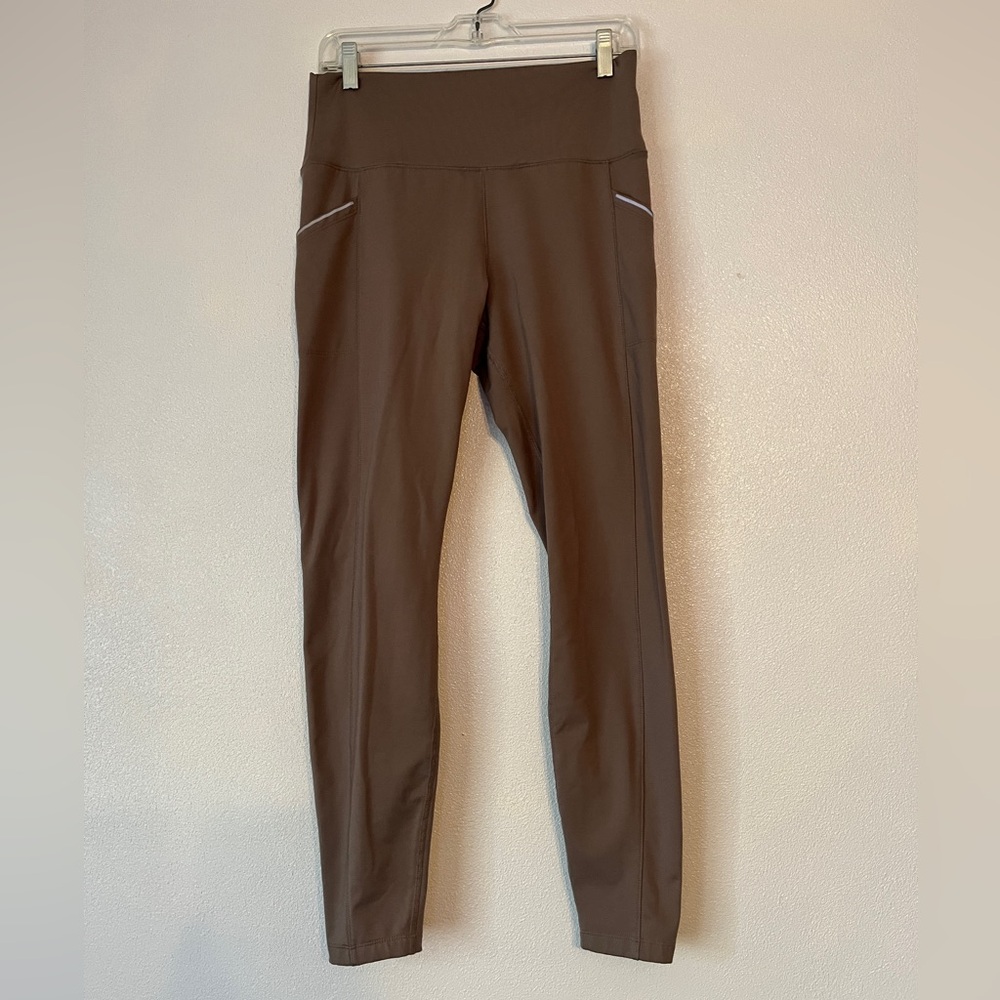 Asics Brown Activewear Leggings
